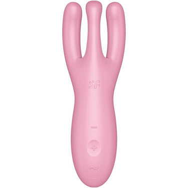 Satisfyer Threesome 4 Vibratore a Tre Braccia, Potente e App Controllo